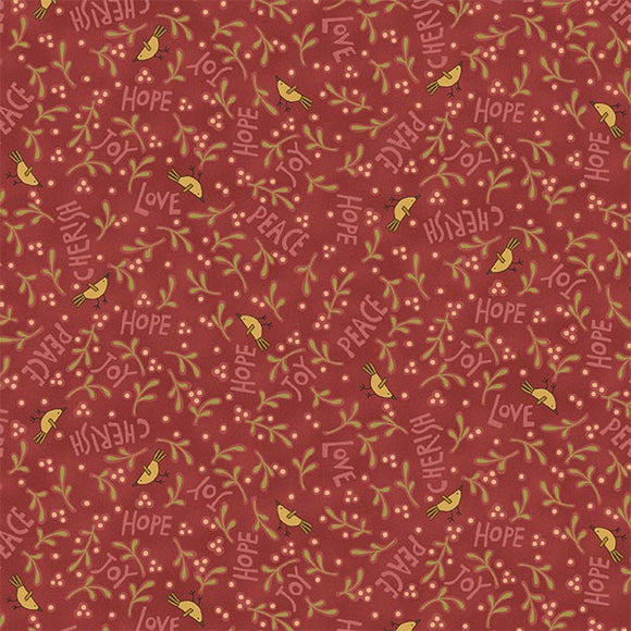 Cotone Americano Vischio e Scritte