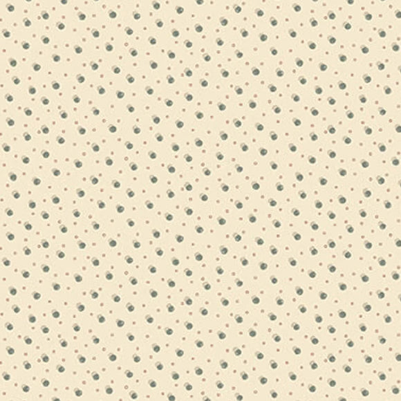 Cotone Americano Pois Rossi E Verdi