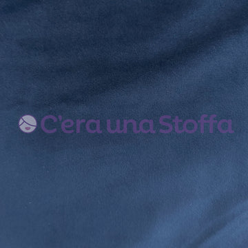 Acquista blu Tessuto Velluto Cipiglia