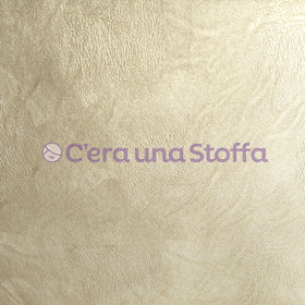 Acquista oro Tessuto Effetto Pelle Vanitoso