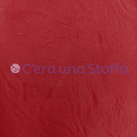 Acquista rosso Tessuto Effetto Pelle Vanitoso