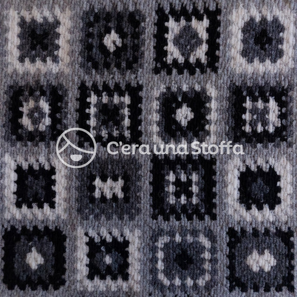 Tessuto Misto Lana Granny