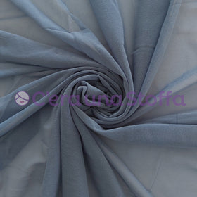 Acquista azzurro-polvere Tessuto Tulle Trastullami