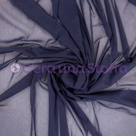 Acquista blu-notte Tessuto Tulle Trastullami