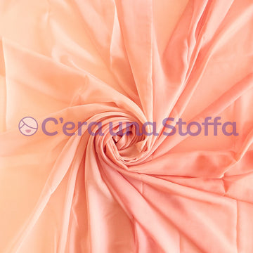 Acquista salmone Tessuto Chiffon Vedo Sfumè