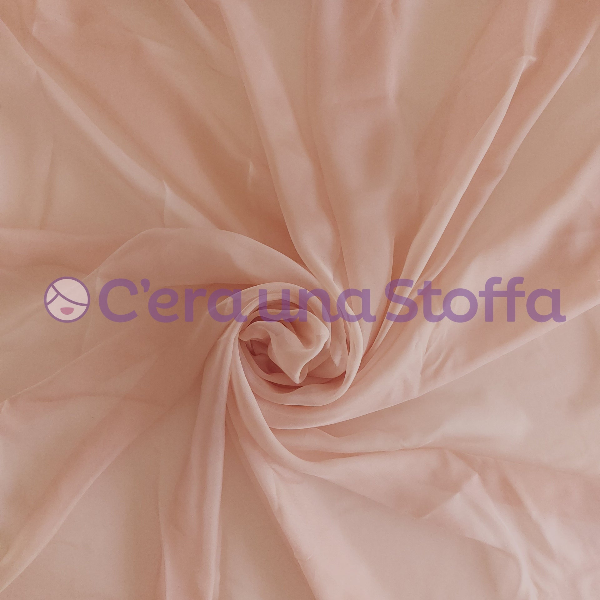 Acquista rosa-phard Tessuto Chiffon Vedo