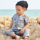 Katia Fabrics Jersey Melange Frogs Pirates Coord-2