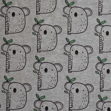 Katia Fabrics Felpa Estiva Melange Koalas Coord