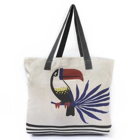 Katia Fabrics Canvas Slim Pannello Borsa Toucan Fluor