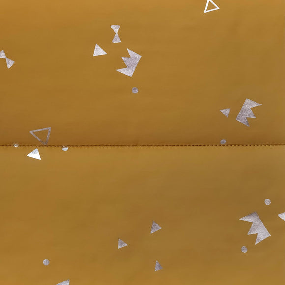 Katia Fabrics Padded Silver Print