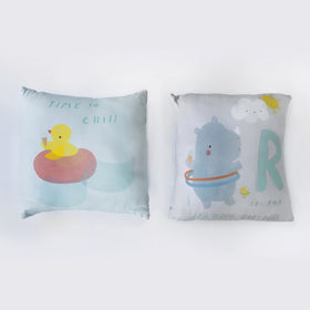 Katia Fabrics Jersey Sky Rhinos Baby Pannello Giostrina - 0