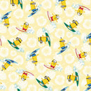 Katia Fabrics Popeline Minions Aloha-1