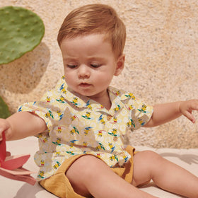 Katia Fabrics Popeline Minions Aloha - 0