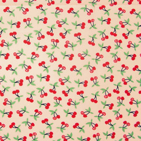 Katia Fabrics Popeline Cherries