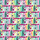 Katia Fabrics Popeline Snoopy Surf-1