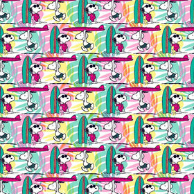 Katia Fabrics Popeline Snoopy Surf