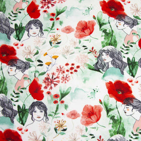 Ecoviscosa Poppies Main