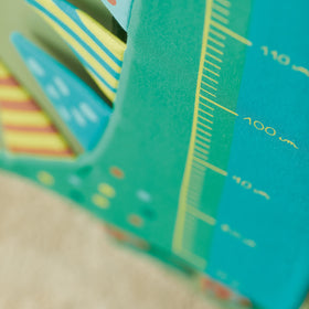 Katia Fabrics Pannello Canvas Dinosaur Measurer Metro - 0