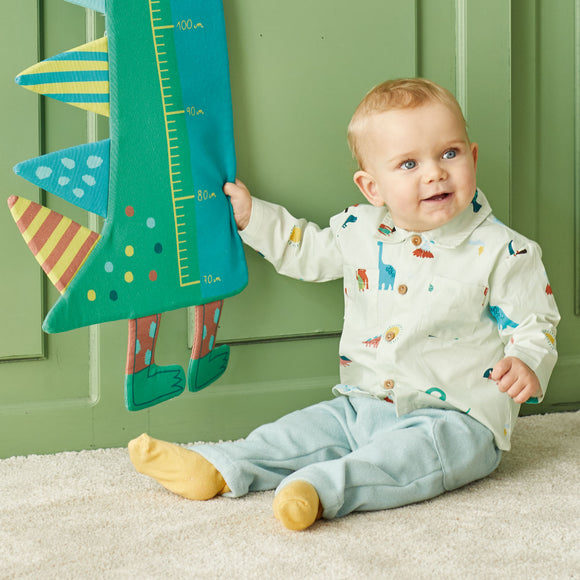 Katia Fabrics Pannello Canvas Dinosaur Measurer Metro