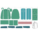 Katia Fabrics Canvas Dinosaur Bag Pannello Zaino-1