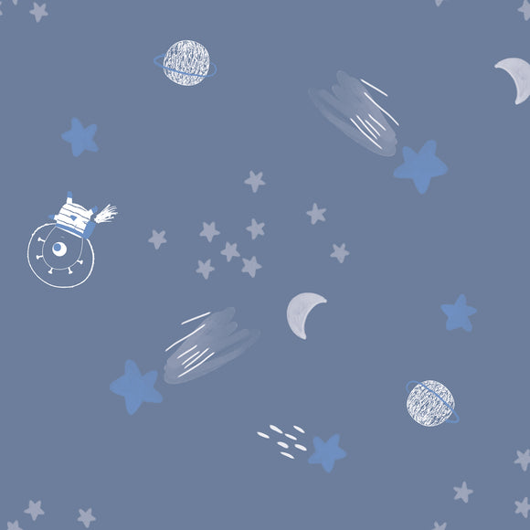 Katia Fabrics Felpa Astro Pals Galaxy