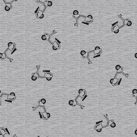 Katia Fabrics Jersey Tortoise And The Hare Vespas