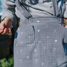 Katia Fabrics Mussola Gold Ugly Duckling Foot Print - 0