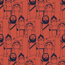 Katia Fabrics Felpa Chaperone Rouge Coord-1