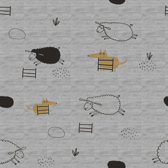 Katia Fabrics Felpa The Black Sheep Sweat