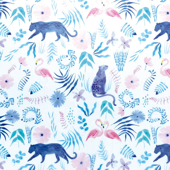Katia Fabrics Tessuto Translucent Free Panther