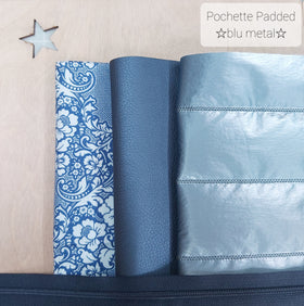 Acquista blu Kit Pochette Con Cerniera Padded