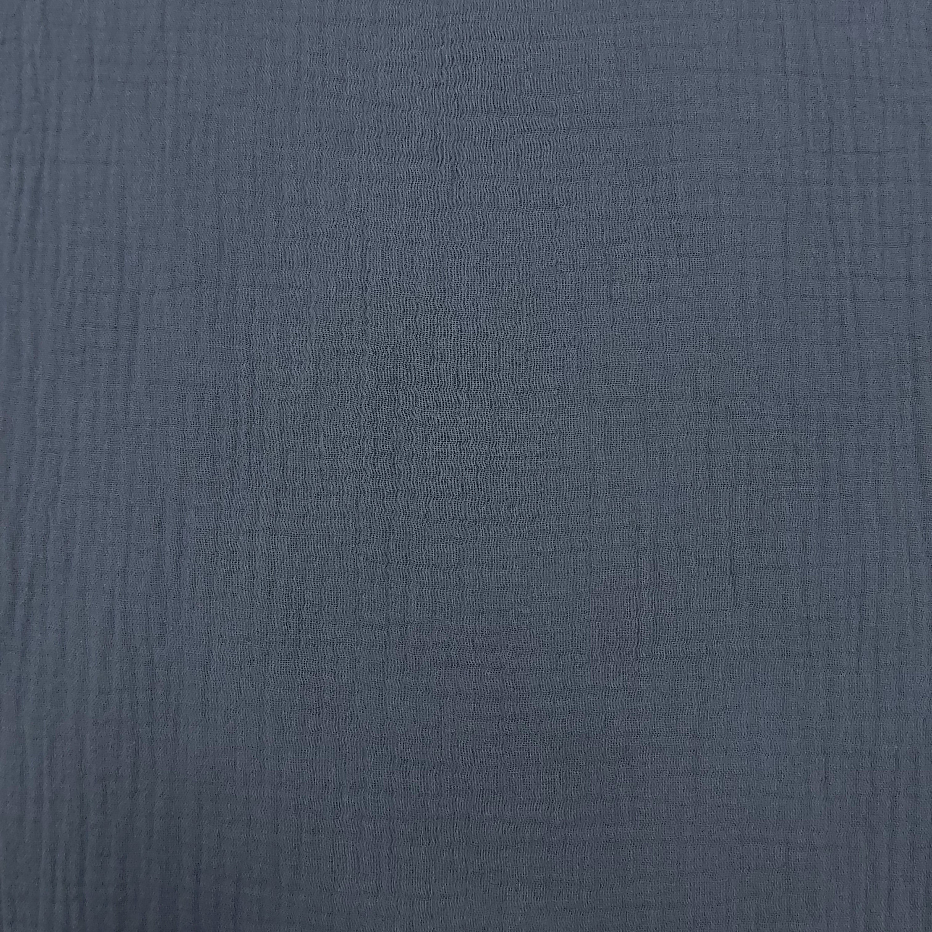 Acquista grigio-scuro Katia Fabrics Mussola Solid - Tinta Unita