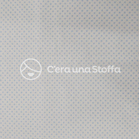 Acquista bianco-azzurro Cotone Pois Piccoli