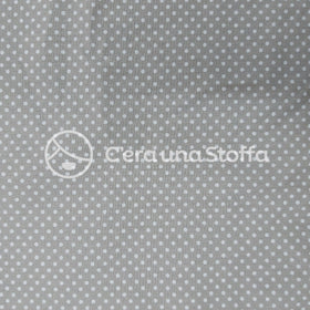 Acquista tortora-bianco Cotone Pois Piccoli