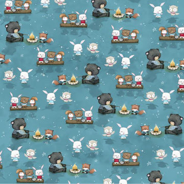 Cotone Americano Campfire Friends Picnic