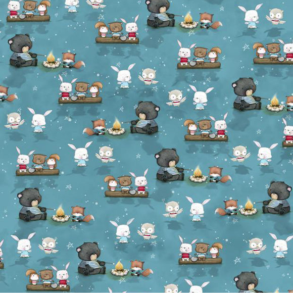 Cotone Americano Campfire Friends Picnic