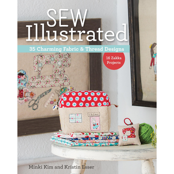 Libro Sew Illustrated <br><small>35 affascinanti progetti  fra cui 16 in stile Zakka. <br>Include carta trasferibile termoadesiva</small>