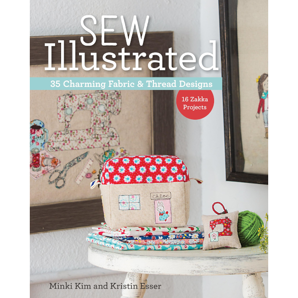 Libro Sew Illustrated <br><small>35 affascinanti progetti  fra cui 16 in stile Zakka. <br>Include carta trasferibile termoadesiva</small>