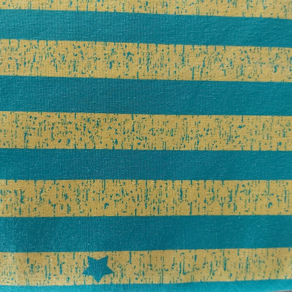 Jersey - Righe Giallo e Azzurro