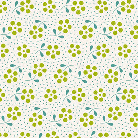 Acquista fiori-verdi-chiaro Tilda Meadow Basics