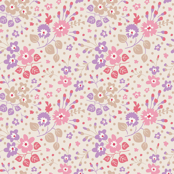 Tilda Plum Garden Flower Confetti
