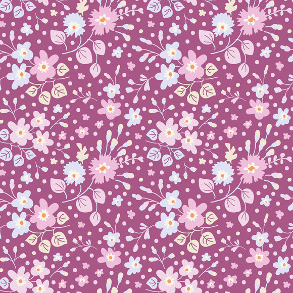 Tilda Plum Garden Flower Confetti