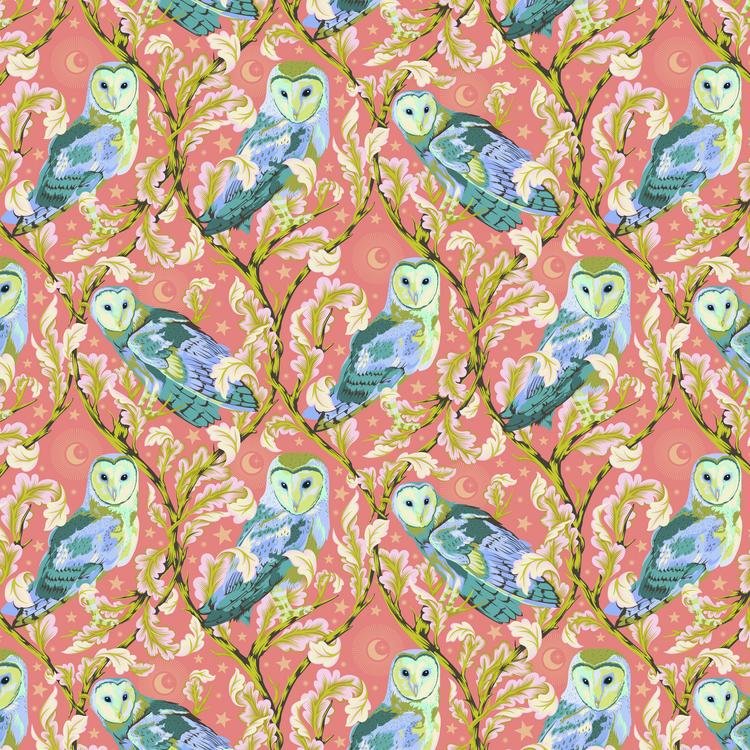 Tula Pink Moon Garden Night Owl