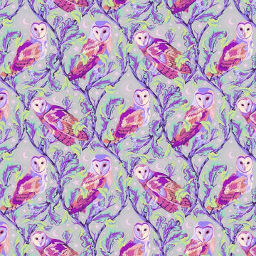 Tula Pink Moon Garden Night Owl - 0