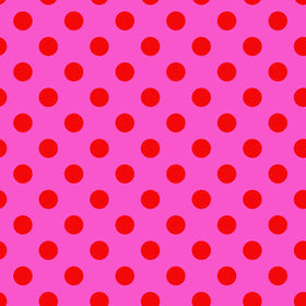 Acquista fuxia-rosso Tula Pink Pom Poms